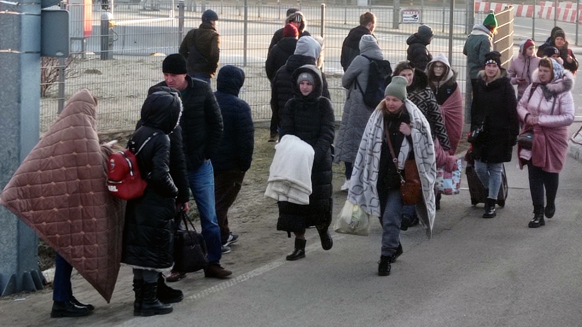 Sparčiai auga į Vokietiją atvykstančių Ukrainos karo pabėgėlių skaičius