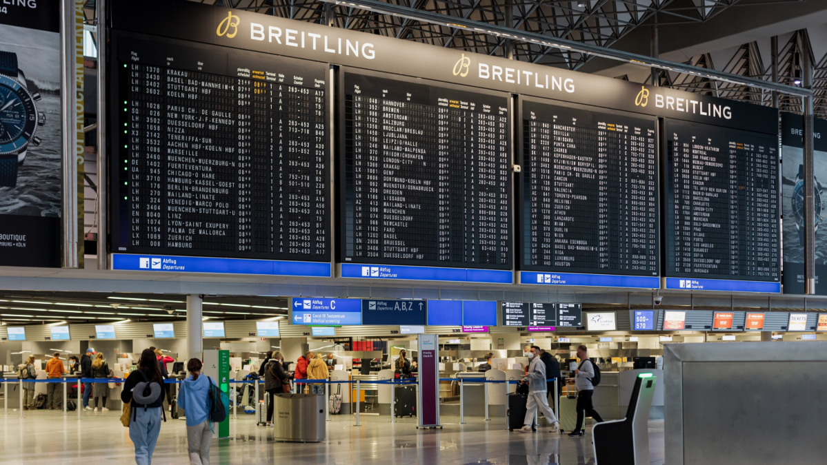 Streikas Vokietijos oro uostuose paveiks skrydžius visoje šalyje