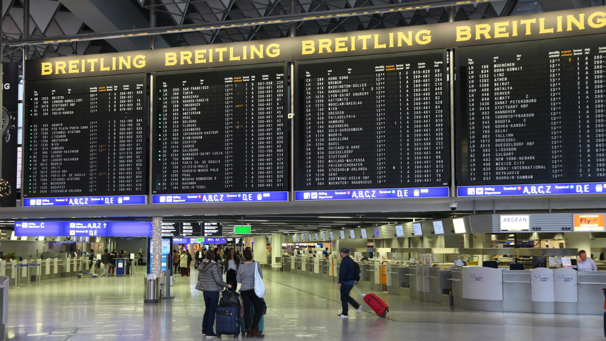 Ilgam laikui uždaryta dalis Frankfurto oro uosto