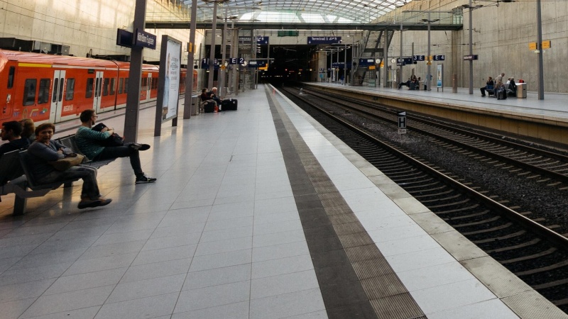 Traukinių mašinistų streikas Vokietijoje jaukia keleivių planus